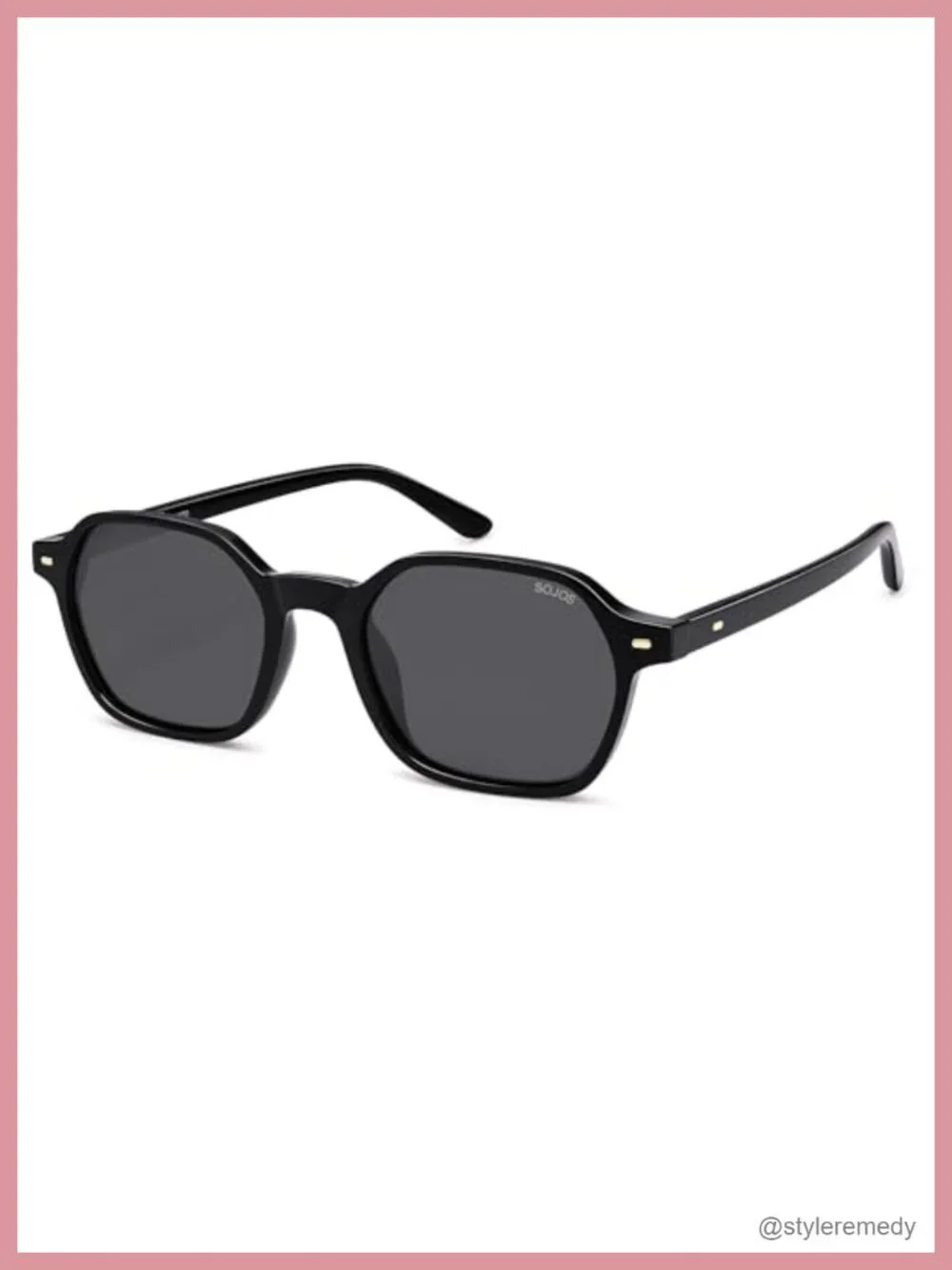 Retro Square Polarized Sunglasses UV400 Protection